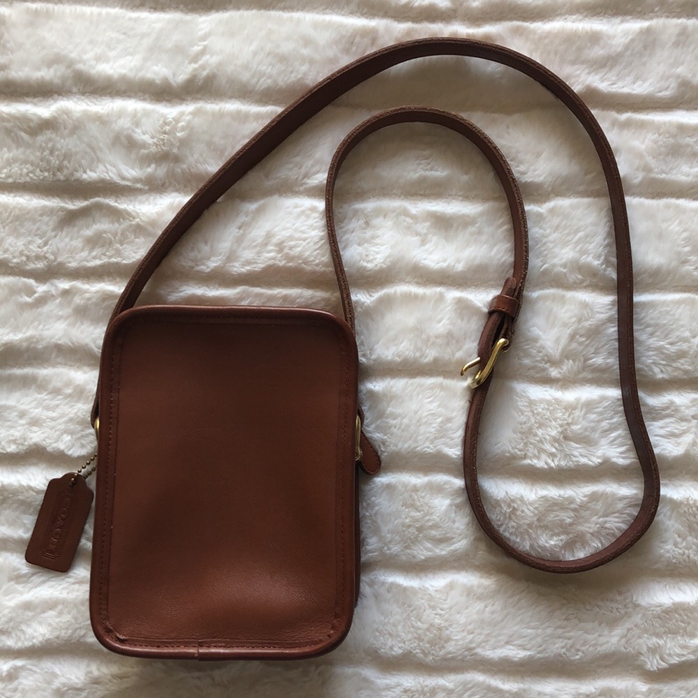 Vintage coach camera bag or purse